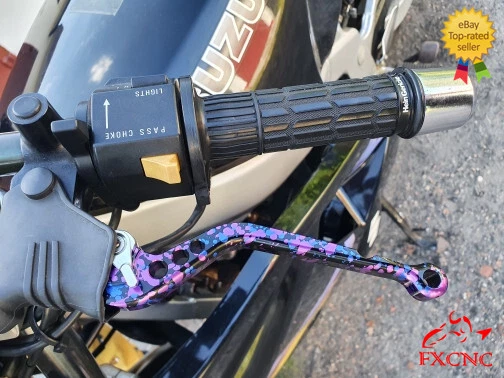 Para Honda CBR125R 2004-2023 Palancas de embrague de freno de camuflaje cortas y largas ajustables Foto 4 de 4