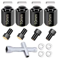 Brass Hex Extension for TRX4M Upgrades Parts Extended Wheel Hex Hubs Extenders O