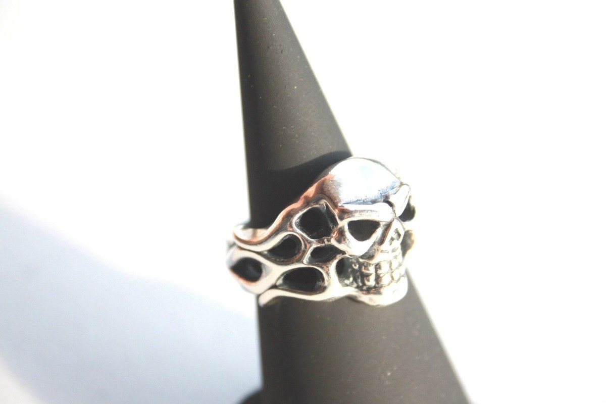 NEW 100% AUTH TRAVIS WALKER DOUBLE CROSS 925 SILVER Flamed NEW 100% AUTH TRAVIS WALKER DOUBLE CROSS 925 SILVER Flamed