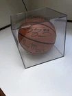 Shaquille O'Neal & Alonzo Mourning Autographed Basketball JSA Authenticated with