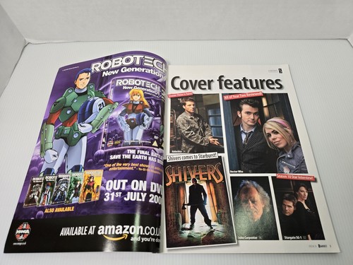 Starburst Special 76 Magazine Doctor Who Battlestar Stargate - Imagen 6 de 13