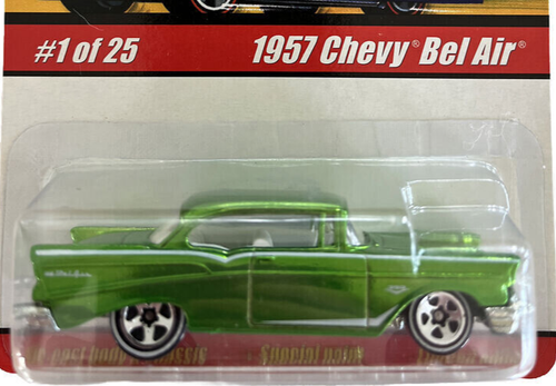 Hot Wheels Classics Series 1 1957 Chevy Bel Air (Green) #1 of 25 2004 - Picture 2 of 2
