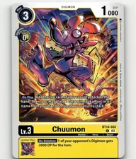 Digimon CCG Chuumon BT14-032 C - Blast Ace