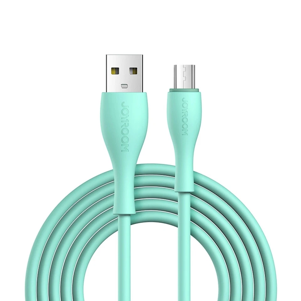 Joyroom S-2030M8 3A 2m - Grün - USB Ladekabel  - Micro-USB-Kabel  - Bild 1 von 4