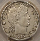 1915-D Barber Half Dollar 50c PCGS Certified XF40