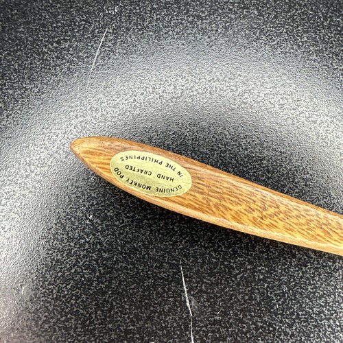 Monkey Pod Holzlöffel 8 Zoll Servierlöffel aus Holz - Bild 4 von 5