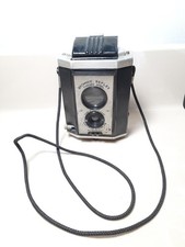 Kodak Brownie Reflex Synchro Model Camera UNTESTED w/ neck strap no flash attach