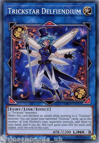 MP19-EN023 Trickstar Delfiendium Common 1st Edition Mint YuGiOh Card