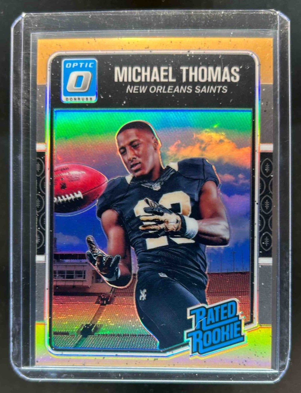 2016 Donruss Optic Michael Thomas Orange Rookie RC #/199 Saints