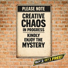 No Trespassing Were Tired Funny Hiding Bodies 8x12 Metal Sign