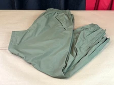 SIMMS GORE-TEX PACLITE Wading Green Fishing PANTS Mens Large Full Zip
