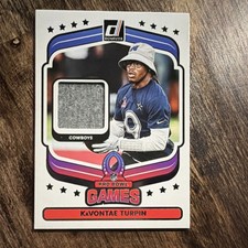 2025 Panini Donruss Pro Bowl Materials KaVontae Turpin Cowboys MEM #PBM-KTN