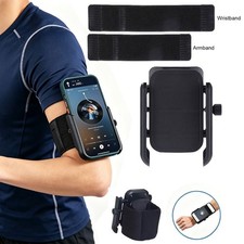 For iPhone 15/14/13 Pro Max Holder Armband Case Sports Running Exercise Arm Band