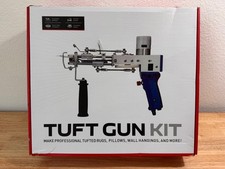 Tuft Gun Kit Electric Tufting Machine for Rugs Open Box