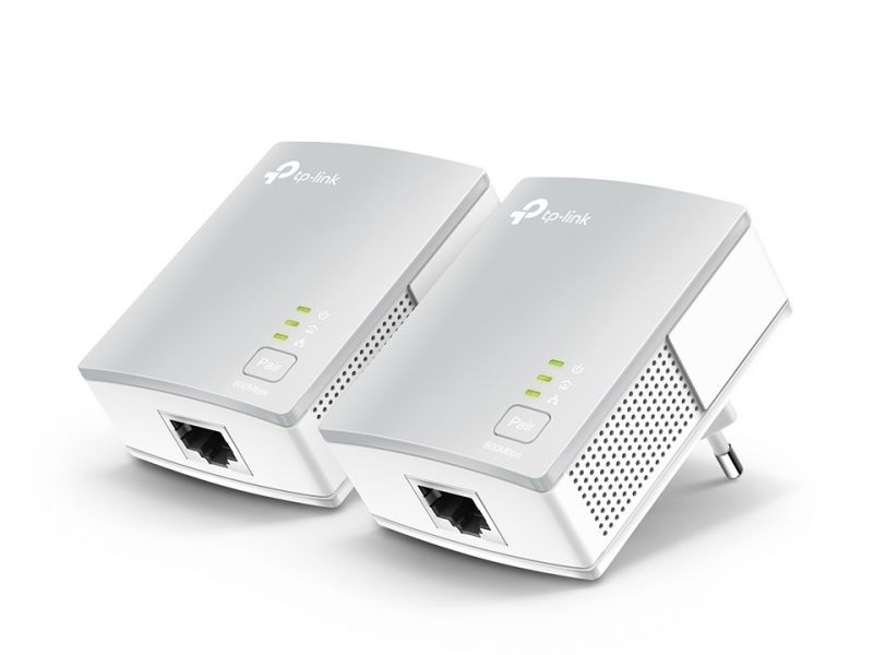 TP-Link TL-PA4010 Kit Powerline AV600Mbps, 1 Porta Ethernet, Plug & Play, Portat