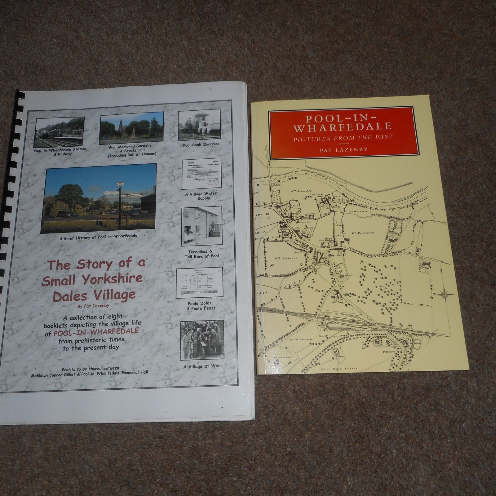POOL-IN-WHAFEDALE LOCAL HISTORY BOOKS X 2