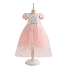 Ester Rabbit Girls' Snow Princess Dress, Children'S Princess Cosplay, 