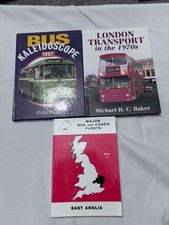 3x Various Bus Books