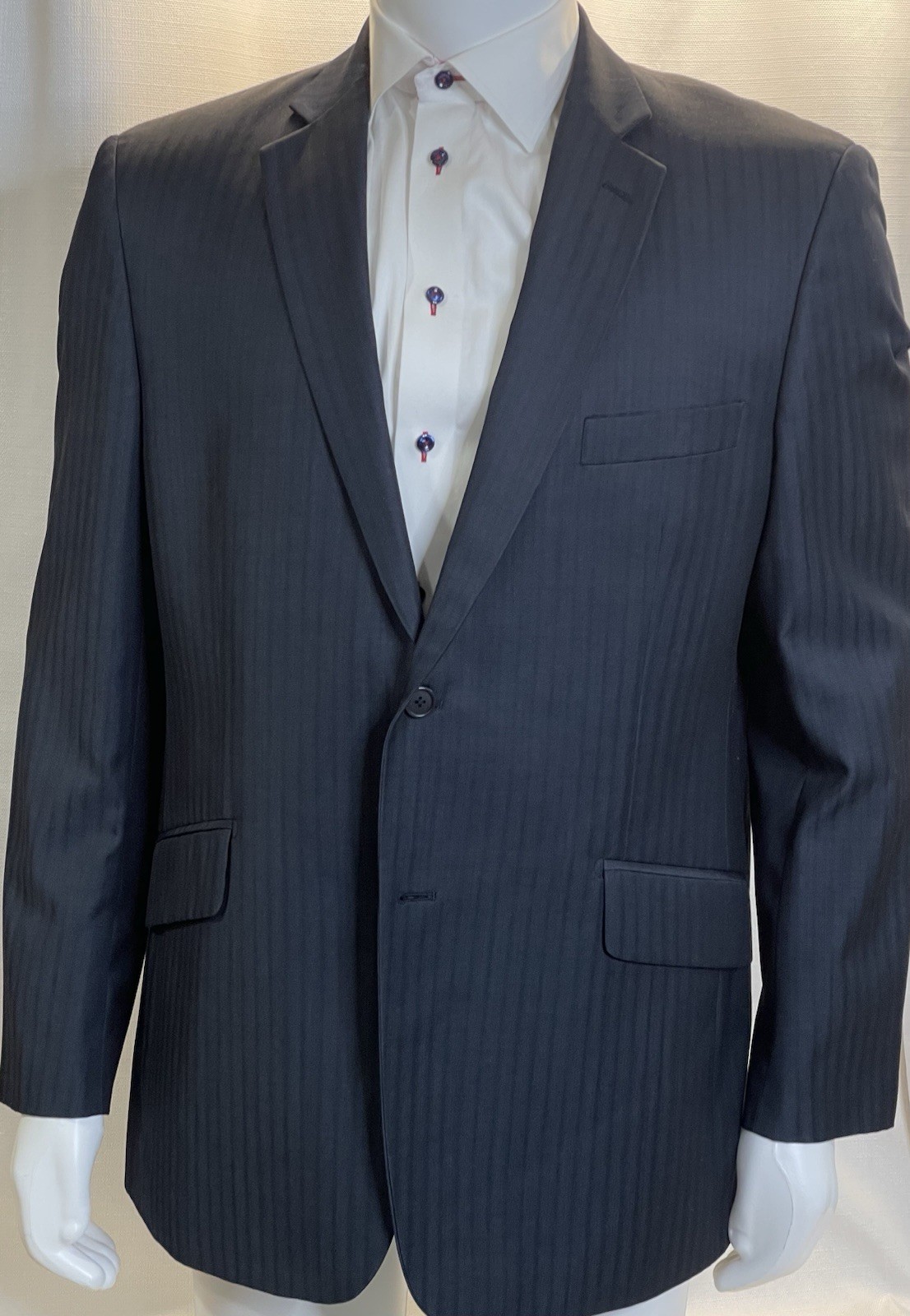 Ted Baker Elevated Blazer Jacket Black Stripe Woo… - image 1