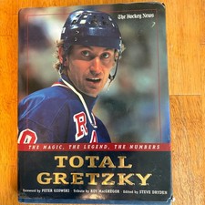 Total Gretzky Hockey News Book Wayne Gretzky Career Tribute Stats Photos Vintage