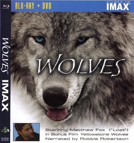 IMAX Wolves TwoDisc BlurayDVD - GOOD