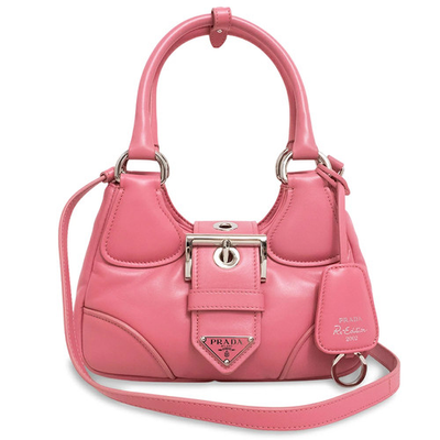 #ad #ad PRADA Moon Padded Nappa Soft Geranio 1BA381 #643 $2105.64