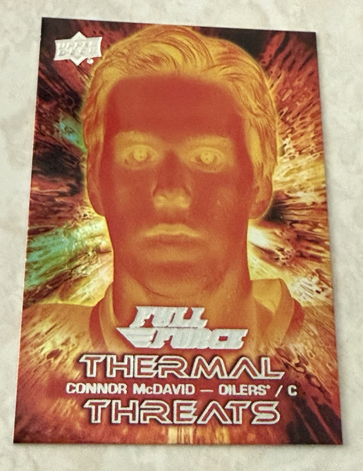 2015-16 Upper Deck Full Force Thermal Threats Connor McDavid ROOKIE YEAR