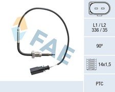 Sensor Abgastemperatur FAE 68097 M14x1,5 für VW TOUAREG 7P5 7P6 PHAETON 3D1 3D2