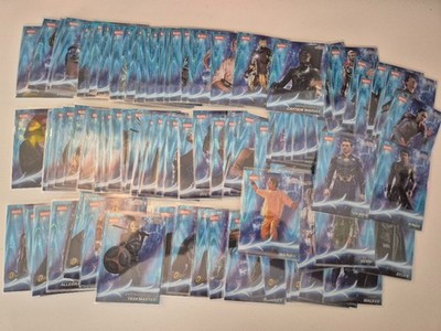 2025 Topps Marvel Studios Chrome 110x Blue Sky Raywave Refractor Collection Lot