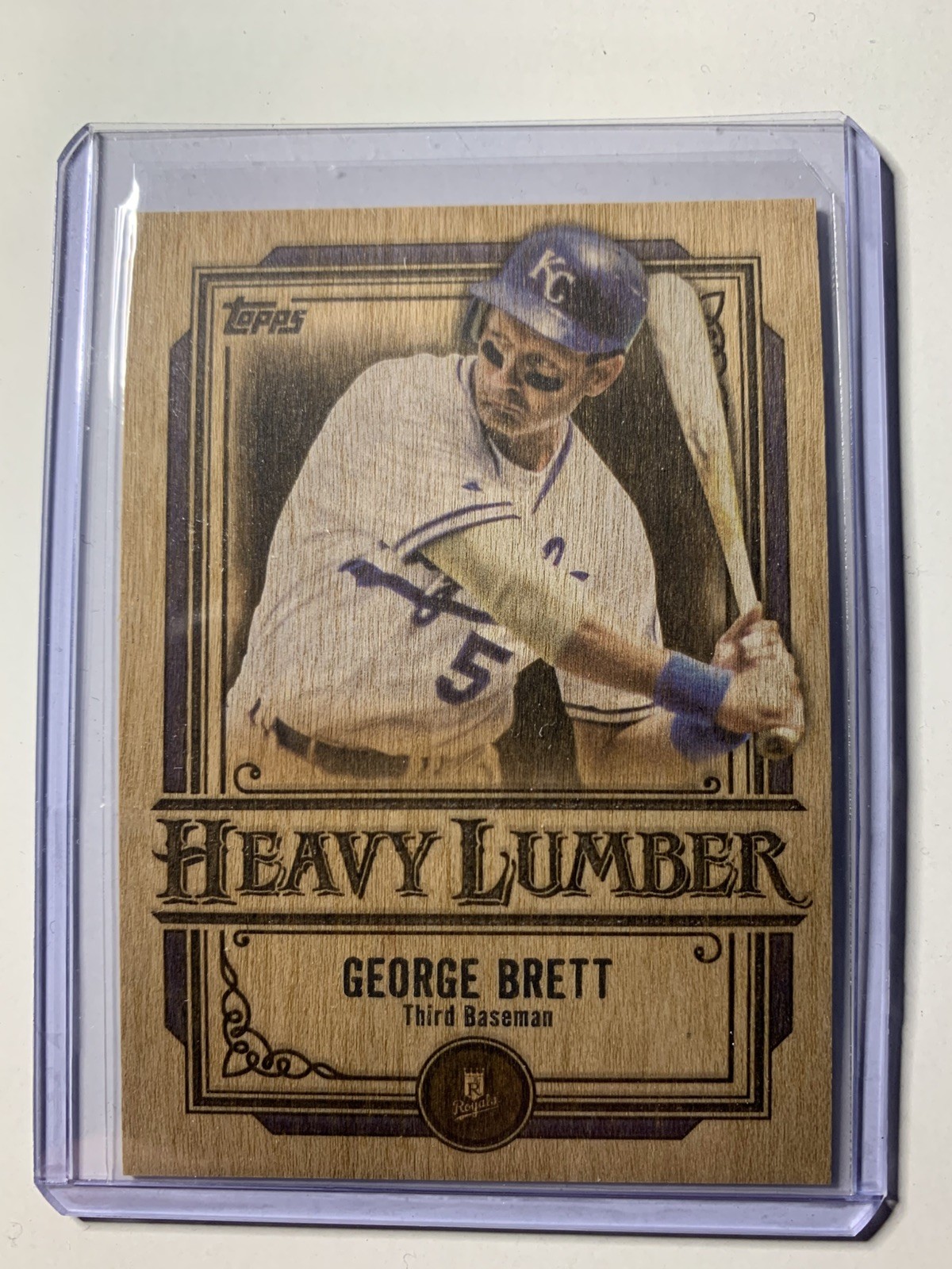 2025 Topps Update George Brett Heavy Lumber Case Hit SSP Hl-47 KC Royals