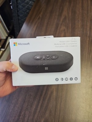 Microsoft Modern USB-C Speaker, Microsoft Teams, 2- Way Compact