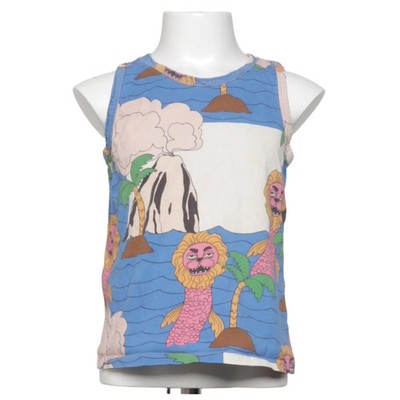 Mini Rodini, Tank­top, Größe: 116/122, Blau/Mehrfarbig, Bio-Baumwolle #LoQ