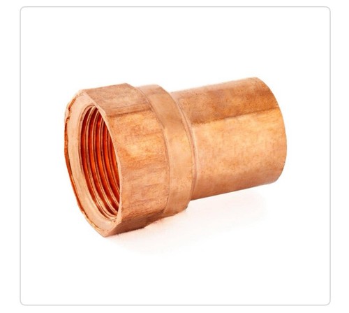 EVERBILT 1-in. Copper Pressure Cup x FIP Female Adapter Fitting, Model # C603HD1