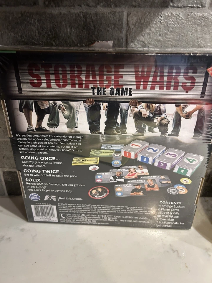 STORAGE WARS The Game “Go Bid Or Go Home” Spin Master NEW! - Image 2 of 2