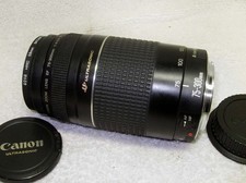 Nice CANON EF 75-300mm f/4-5.6 III USM Zoom Lens. AF SLR DSLR. Film Digital