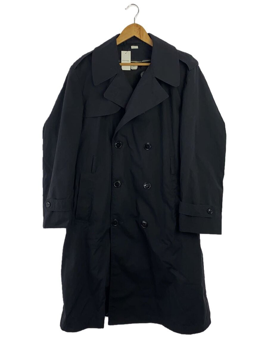 Us.Navy All Weather/Dscp/Trench Coat/42/-/Blk/8405-01-308-8700 613