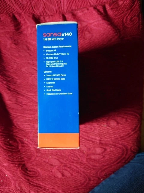 MP3 Player SanDisk Sansa C140 Play Music Small Photos 1 Gb  - Immagine 3 di 4