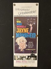 The Wild Wild World Of Jayne Mansfield US Insert Movie Poster Rare Original