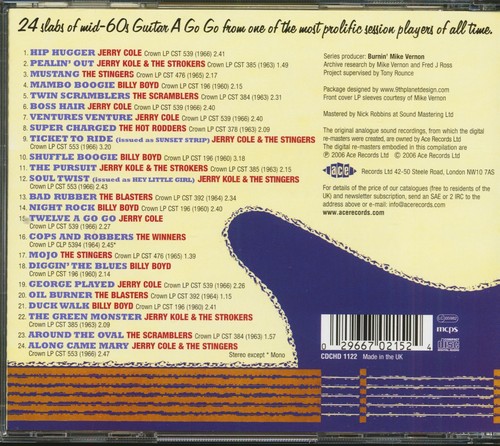 Jerry Cole - Hot Rod Twangin' - The 1960s Crown Recordings Vol.1 (CD) - Instr... - Bild 2 von 2