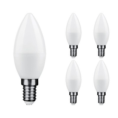 Modee E14 LED Kerzenlampe 6W 550lm 4000K Neutralweiß 5 Stück