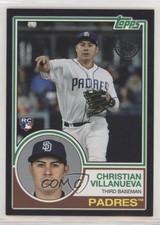 2018 Topps 1983 Design Rookies Black 68/299 Christian Villanueva #83-23 1u6