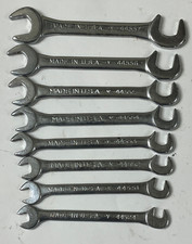 -v- Craftsman 8-piece Metric Open End Ignition Wrench Set 44557 44556 44555