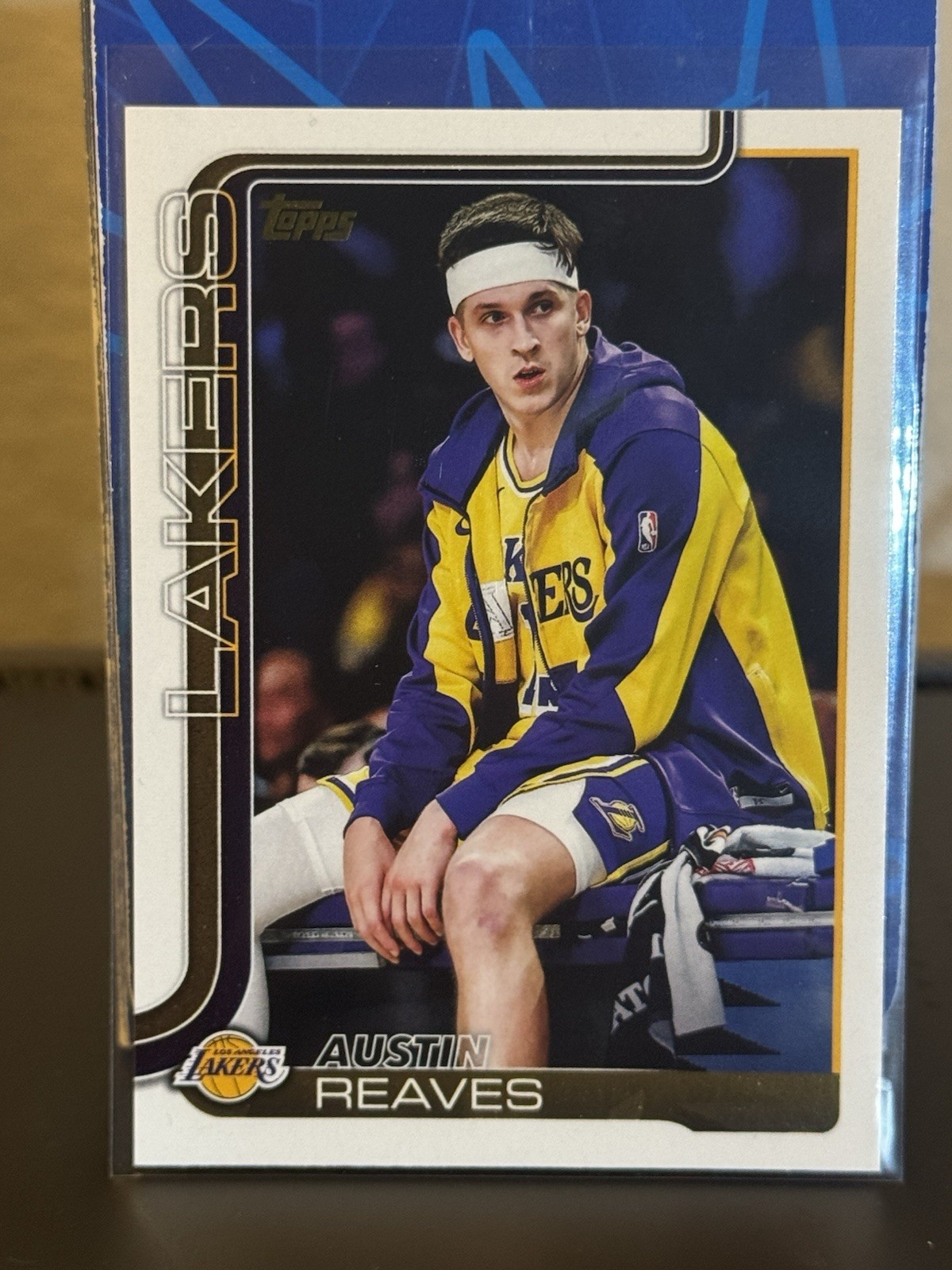 2025-26 Topps Basketball Austin Reaves #151 Golden Mirror Image Variation SSP!