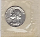 Very  Sharp  1961  Washington  Quarter  (90% Silver)  Coin