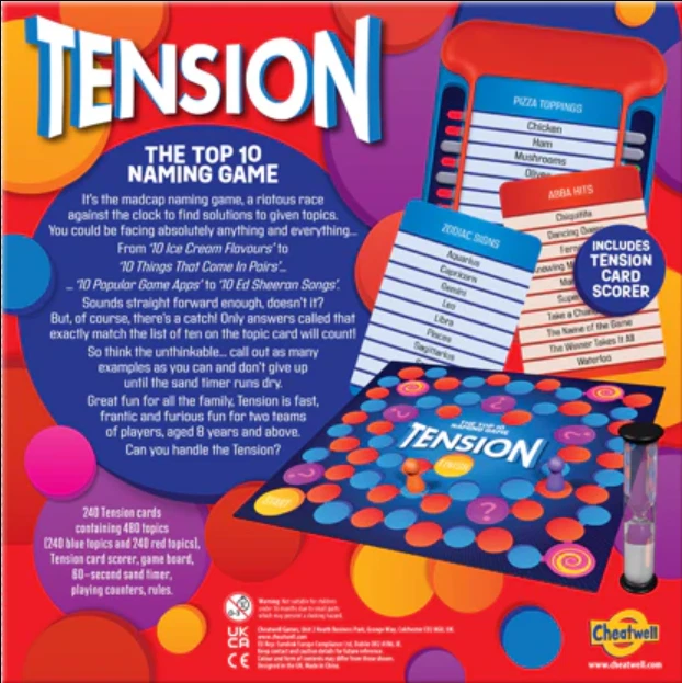 TENSION Family Edition Board Game by Cheatwell Games - Image 2 of 4