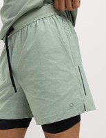 M&S - Goodmove Mens Soft Green All Purpose Shorts
