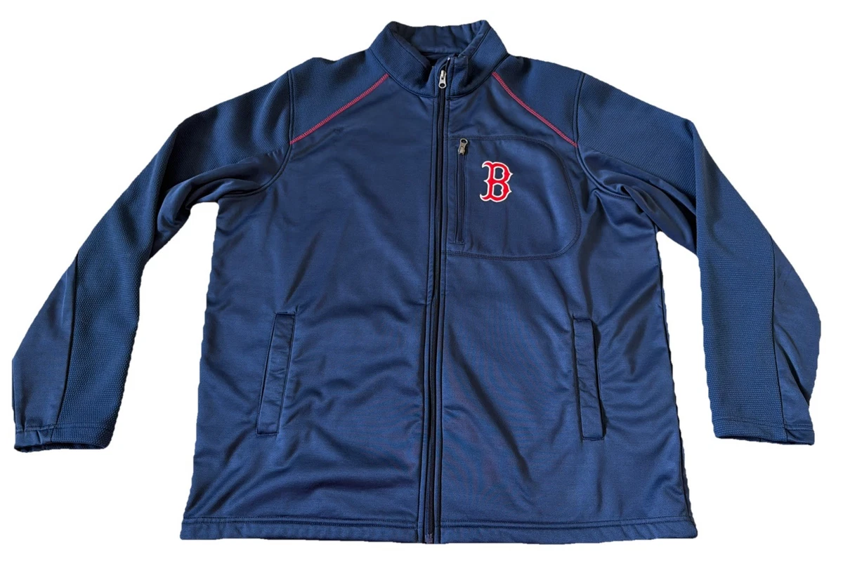 G-III Sports by Carl Banks Veste de survêtement G-III Sports by Carl Banks Red Boston Sox pour homme avec fermeture éclair intégrale | Place Rosemère