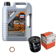 Mahle Ölfilter 5 L Liqui Moly Top Tec 4200 5W-30 Per Lancia Zeta 2.0 Turbo Saxo