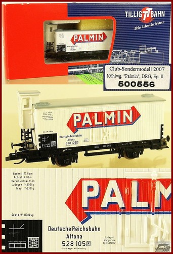 TT178 | Tillig 500556 - Club-Sondermodell 2007 "Palmin" DRG *Neuzustand* | Condition: Neu