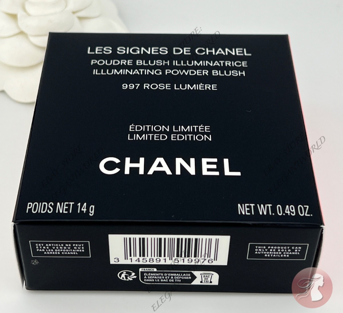 CHANEL Illuminating Powder Blush #997 ROSE LUMIERE Holiday 2025